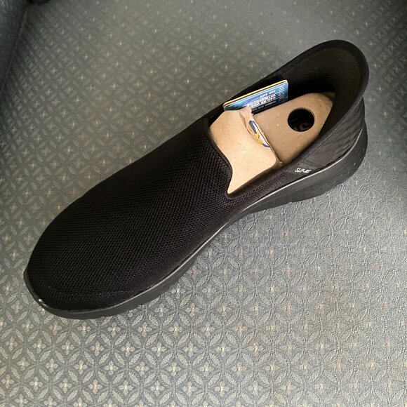 NEW Skechers Mens Black Slip-ins: GO WALK Flex Size 10N - Picture 3 of 4